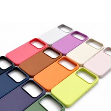 Magnetic Silicone Phone Case Magsafe Cover For iPhone Air / 17 Pro Max / 17 Pro
