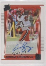 2021 Panini Clearly Donruss Rated Rookie Auto Anthony Schwartz #82 Auto 0fc2