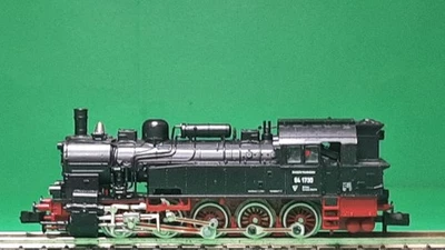 N - FLEISCHMANN PICCOLO 7094 - LOCOMOTIVE TENDER VAPEUR BR 94 1730 en TOP ÉTAT - Photo 1/4