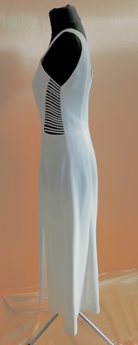 Claude Montana, Claude Montana evening dress cocktail dress cut out waist vintage size 40 (it44)