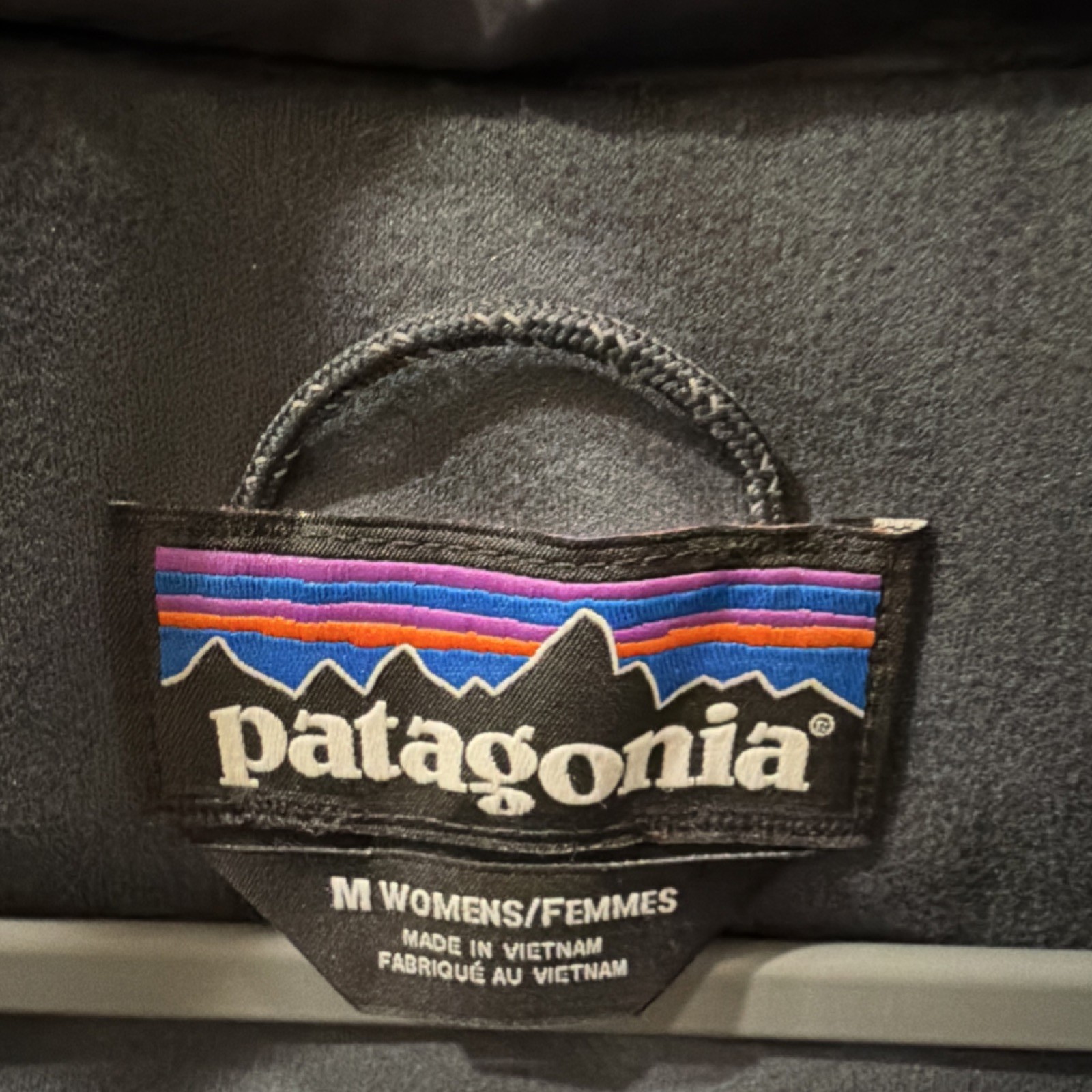 Patagonia Women's Black Quilted Zip Vest Pockets Medium Outdoor Casual thumbnail 2