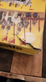 LEGO Set 6080 King's Castle With Box, Incomplete See Pictures Vintage 1984 