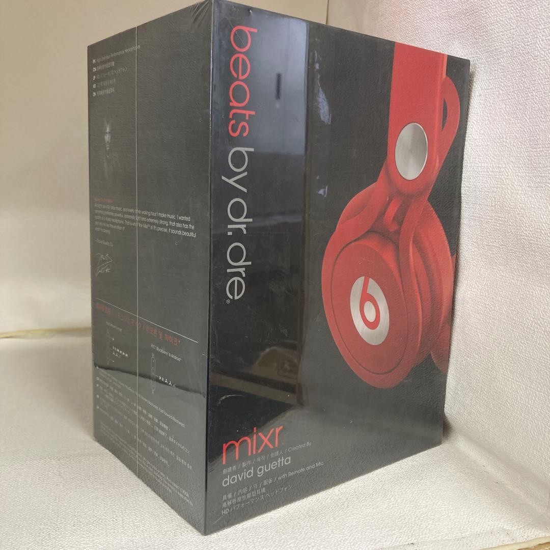 Beats by Dr. Dre Mixr Mixer Headphones Red New Sealed From JPN | eBay