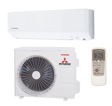 Mitsubishi Heavy SRK25ZSP 2.5kW Air Conditioning Unit Inverter A++ Wall Split AC