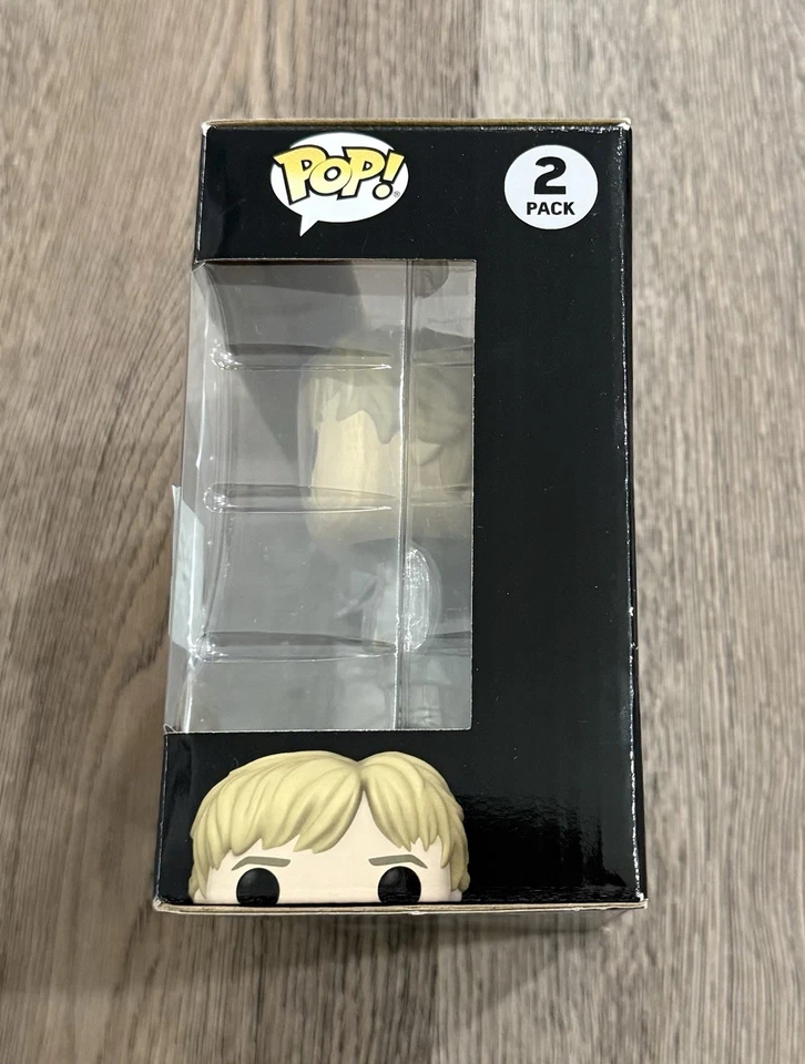 Funko Pop! Star Wars Darth Vader & Luke Skywalker Metallic 2 Pack 2024 D23 Expo Foto 2 de 4