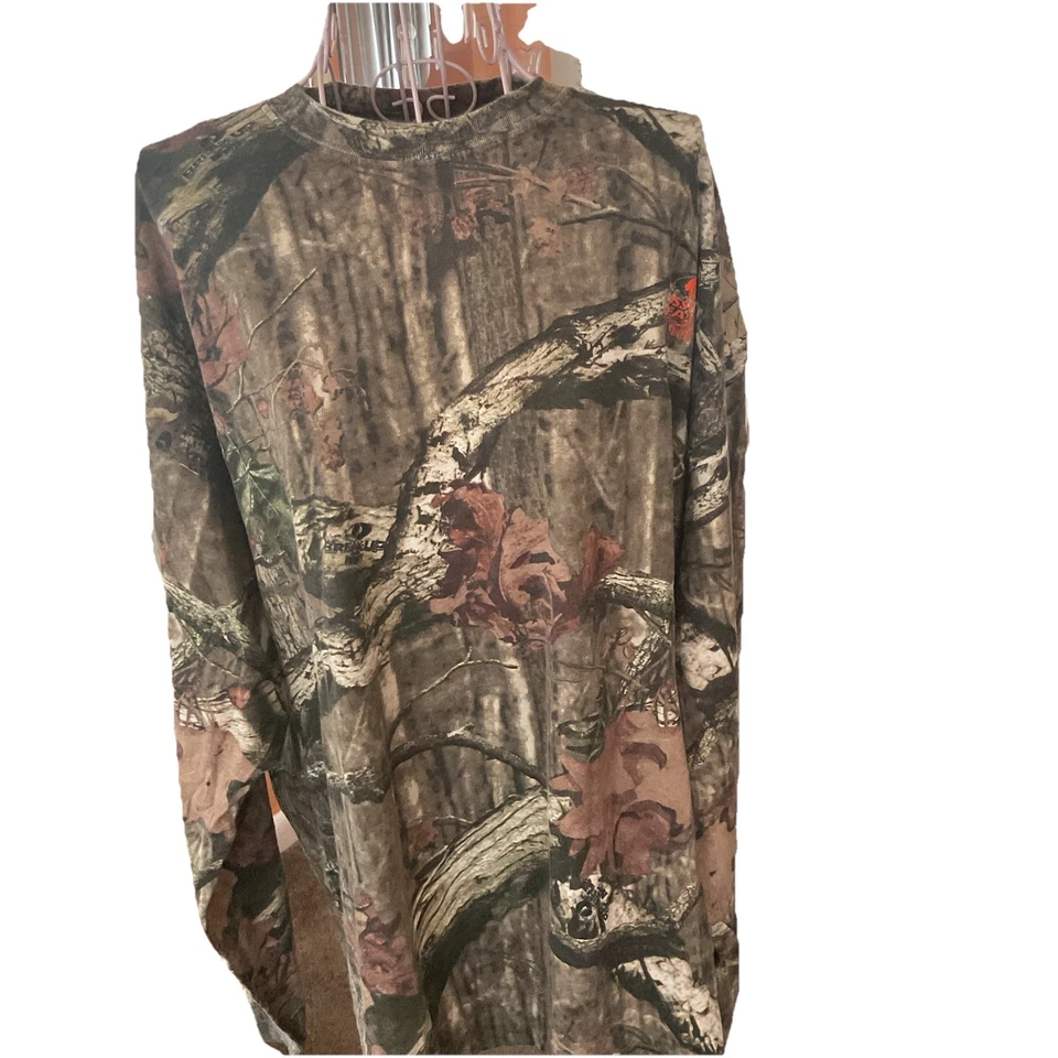 Mossy Oak 2XL  Round Neck Long Sleeve Camo Pullover Shirt - Image 3 of 4