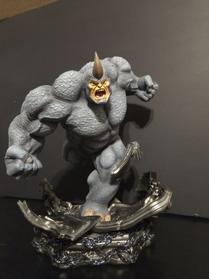 Iron Studios Rhino Spider-Man VS Villains Diorama BDS Art Scale 1/10th Statue