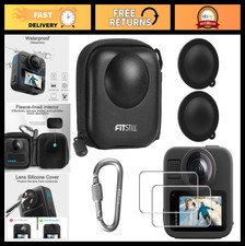 Hard Shell Travel Case for GoPro Max 2 - LCD Screen Protectors Lens Cover