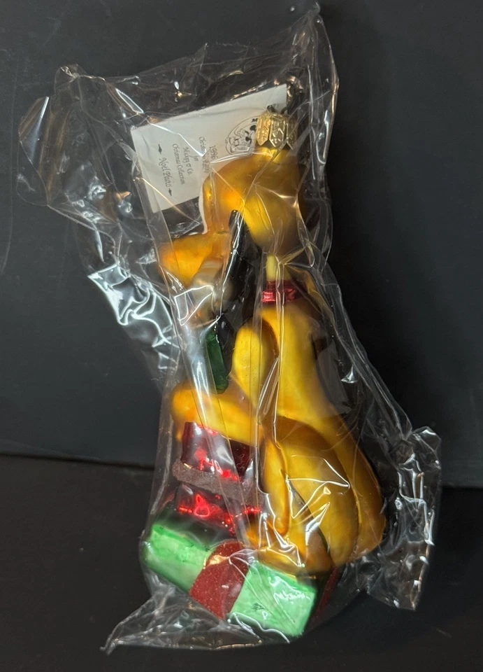 Christopher Radko Pluto Noel 1996 5,5" adorno de Navidad Disney Foto 3 de 4