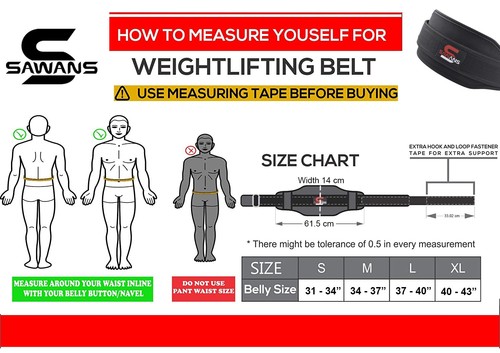 Gewichthebergürtel für Fitnessstudio, Fitness Training doppelte Stärke Neopre... - Bild 4 von 7