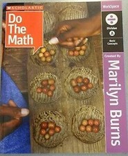 Scholastic Do the Math Division A Basic Concepts Student Workspace NEW