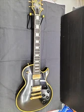 EDWARDS by ESP E-LP-98 Black Gold Hardware Made in Japan LP Custom Type E.Guitar