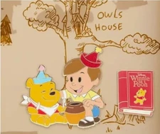 PRESALE Disney Winnie the Pooh and Christopher Robin December 12/12 Pin Set | LR