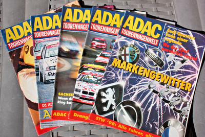 ADAC Tourenwagenwelt, D1 ADAC STW-Cup von 1996 bis 1998. Sonderhefte. ähnl. DTM
