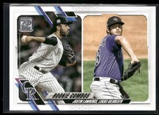 2021 Topps Update #US141 Justin Lawrence / Lucas Gilbreath RCOM,