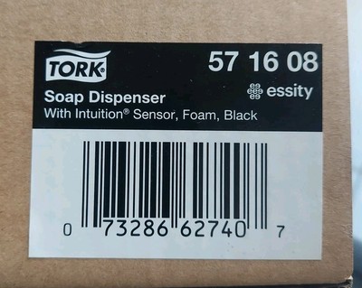 TORK Intuition Sensor Skincare Dispenser Black S4 (trk-571608) (trk571608)