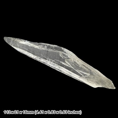Natürlicher Bergkristall Quarz Stab Brasilien klar Quarz Mineral Präparat Kristall