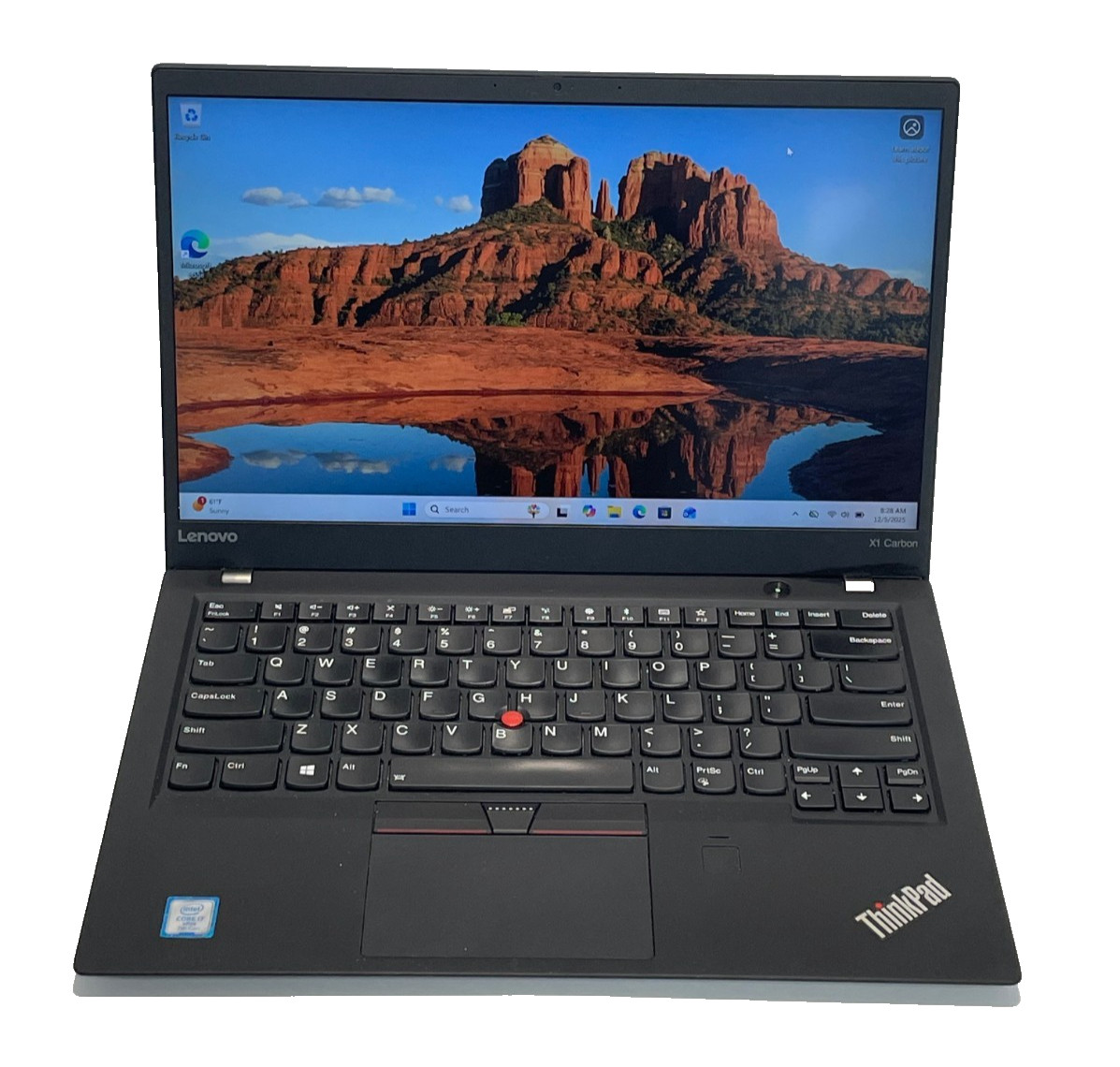 Lenovo ThinkPad Lenovio X1 Carbon 6th Generation, 14-Inch Laptop, with Intel Core i7 7th Gen., Windows 11 Pro