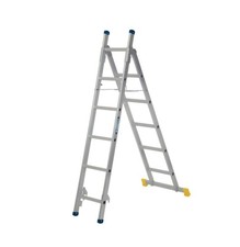 Werner Leansafe 2-Section Wide Stiles 3-in-1  Combination Ladder