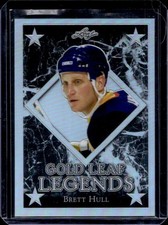 2017-18 Leaf Brett Hull Gold Legends #GLL-04 Avalanche