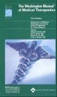 THE WASHINGTON MANUAL OF MEDICAL THERAPEUTICS, 31ST By Washington University