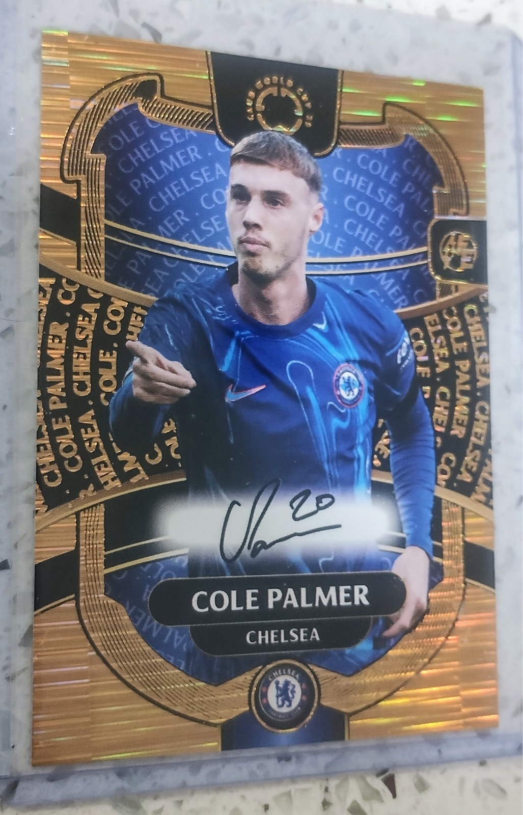 2025 FIFA CLUB WORLD CUP FE Card COLE PALMER Printed Auto Chelsea view 4