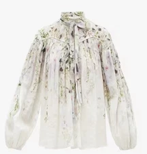 Zimmerman Dancer Ramie Swing Blouse 