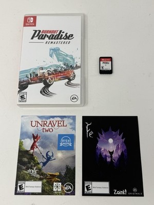 Burnout Paradise Remastered (Nintendo Switch, 2020) Complete