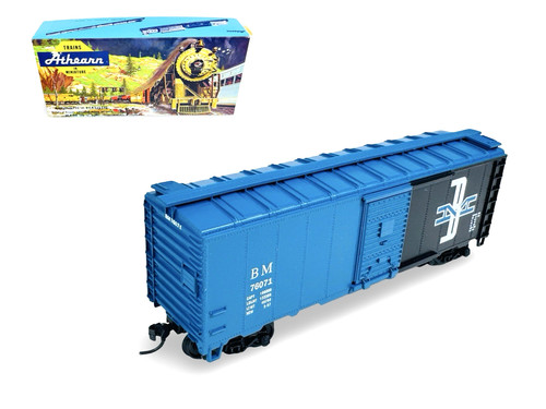 Coche de carga Athearn Bev-Bel #2240-6 HO 1/87 Boston y Maine (#76071) 40' | Condition: Used