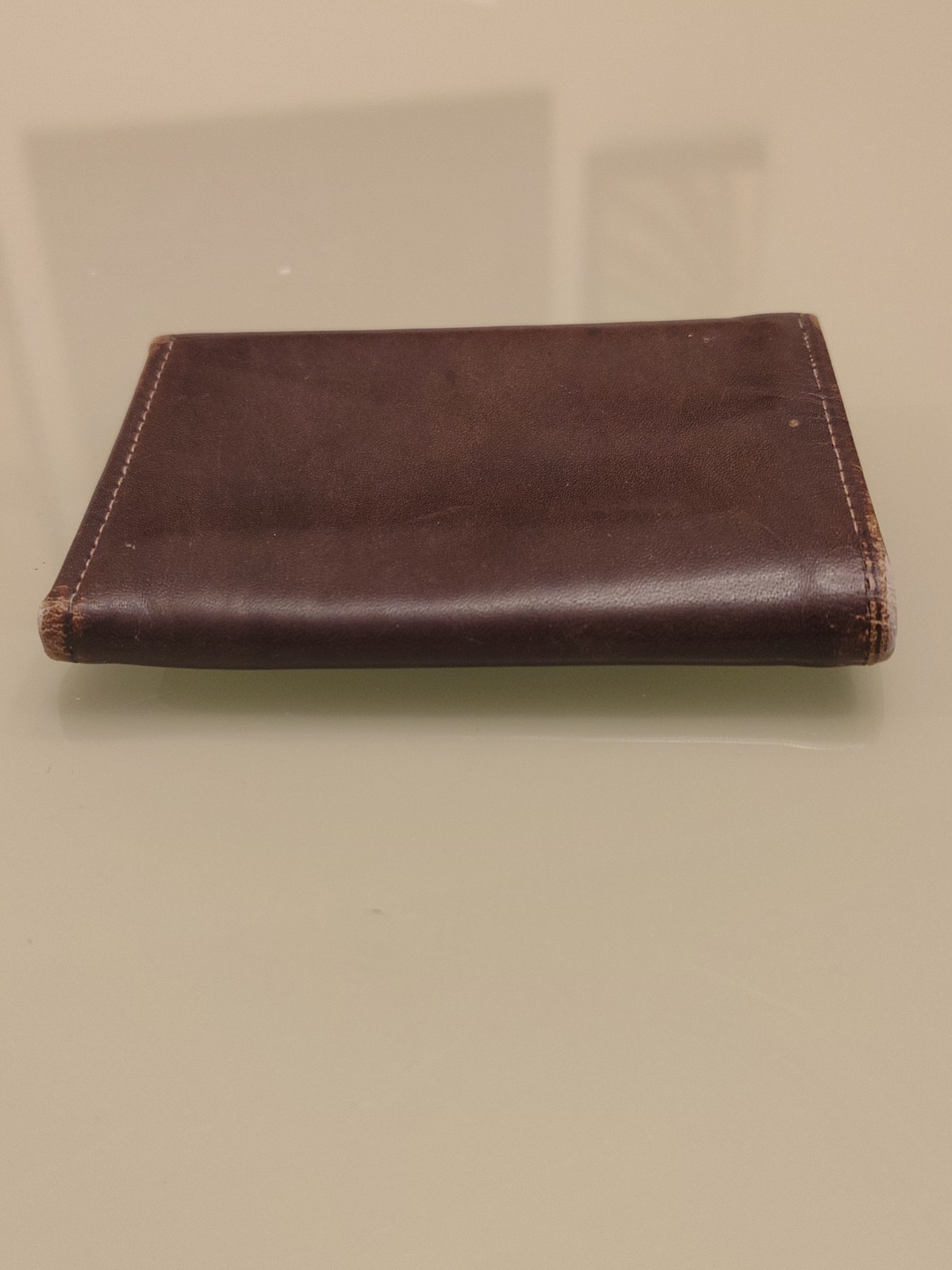 Glove Tanned Genuine Cowhide Brown Wallet