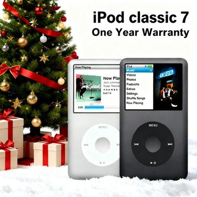 NEW Apple iPod Classic 7th generation Black Silver 160/256/512/1TB/ Mp3 Player 