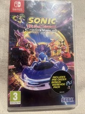 ebay® Auktion 227353283025 | Neu&Versiegelt Sonic Racing: CrossWorlds (Nintendo Switch) KASSETTE Gratis Versand Thumbnail of ebay® auction 227353283025 | Neu&Versiegelt Sonic Racing: CrossWorlds (Nintendo Switch) KASSETTE Gratis Versand