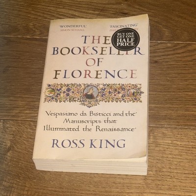 The Bookseller of Florence: Vespasian..., King, Dr Ross