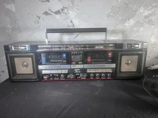 JVC PC-W88 W88J Portable Stereo System Boombox RARE Tape Players Not Working