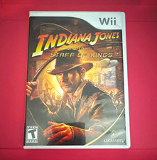 LucasArts Indiana Jones Staff of Kings (Nintendo Wii) T-Teen Manual