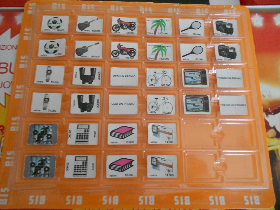 GIOCO IN SCATOLA BIS - Quiz Mike Bongiorno 1 - Canale 5 anni 80 per ricambi - Immagine 4 di 4