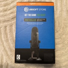 Blue Microphones Blackout Yeti USB Microphone with Ubisoft Discount Code - Black