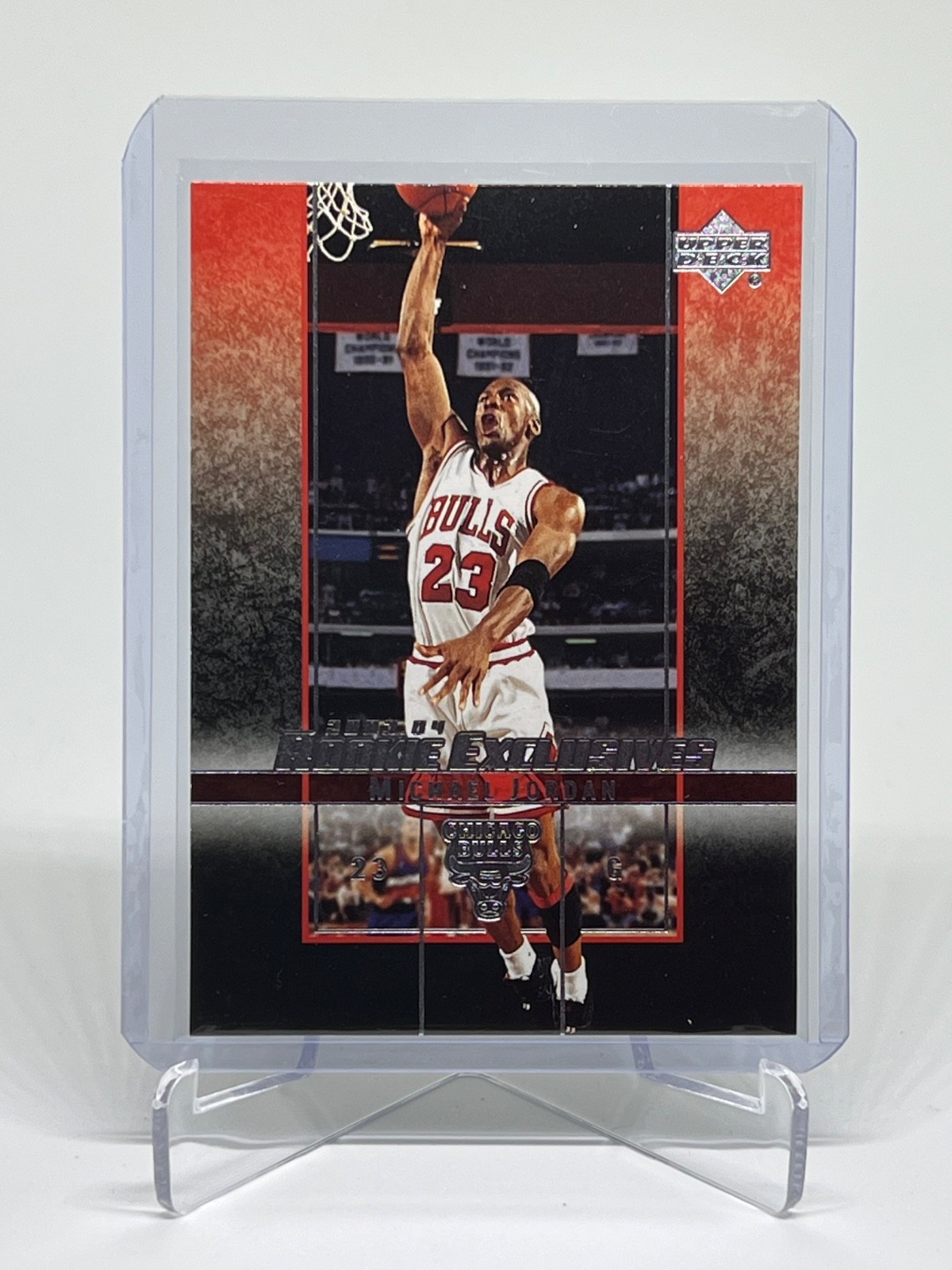 2003-04 Upper Deck Rookie Exclusives Michael Jordan #60 Chicago Bulls