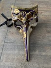 Authentic Venetian Plague Doctor Mask Hand Painted Made in Italy Medico della