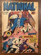 Cover of National Comics #36