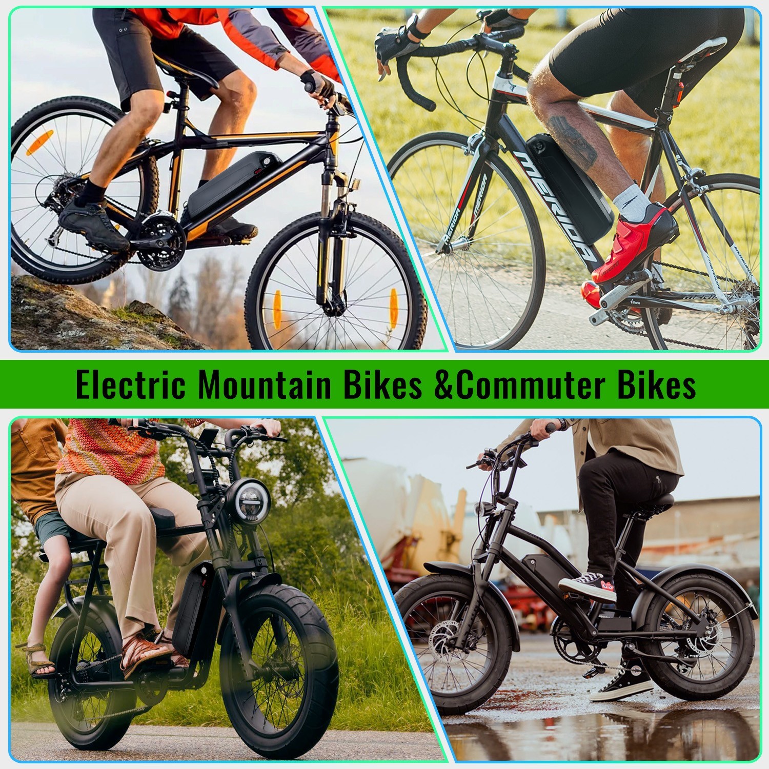 36V Hailong Lithium Ebike Battery 36V 10Ah Electric Bike Battery For 200-750W