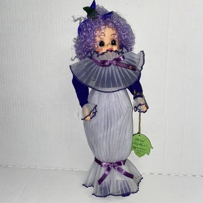 Miss Iris July Vintage 1987 14'' BRINN'S Flora Belle Doll