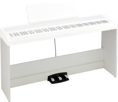 Korg STB2-WH Ständer für B1 B2 B2+ 3-fach Pedal Stage Piano Stativ Klavier Weiß