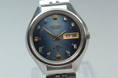 Vintage 1973 Seiko Lord matic 5606-7290 Day/Date Automatic Mens