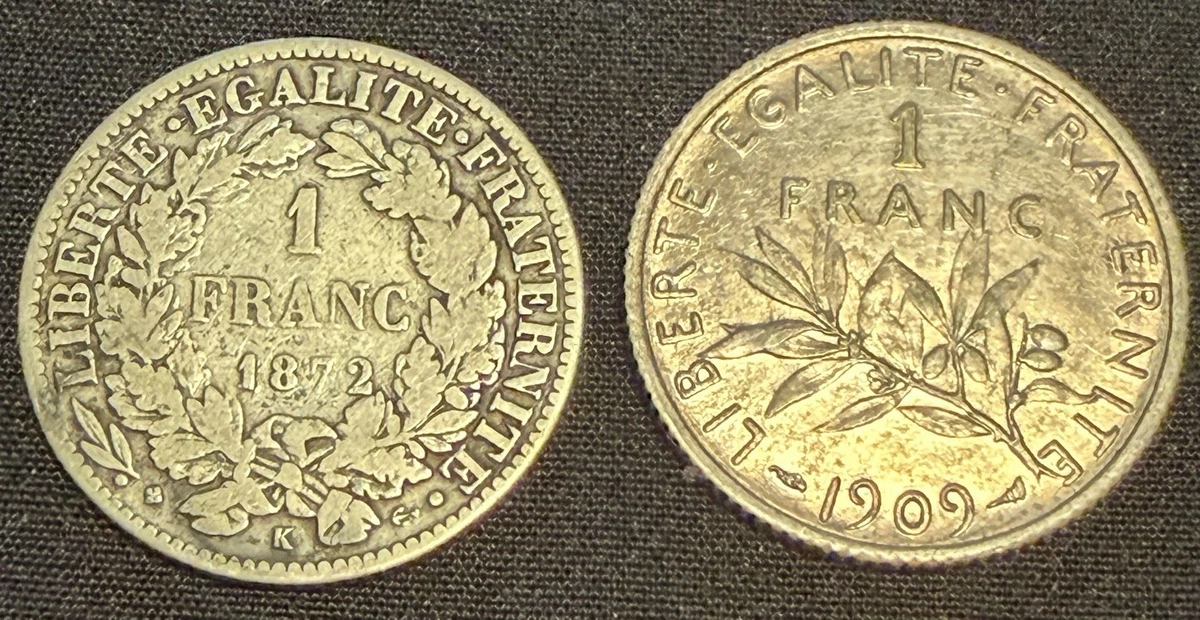 Silver 1909 Year French Coins for sale | eBay