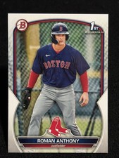 Bowman 2023 1st Edition Roman Anthony Boston Red Sox (Paper Base)