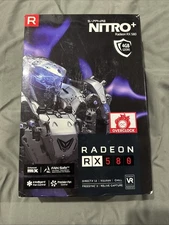 SAPPHIRE Nitro + Radeon RX 580 4GB GDDR5 Graphics Card