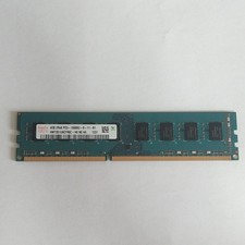 SK hynix 4GB DDR3 SDRAM PC3-10600U 240-Pin UDIMM Unbuffered HMT351U6CFR8C-H9