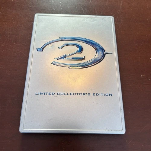 Halo 2 Limited Collectors Edition Microsoft Xbox 2004 Steelbook Case Bungie CIB