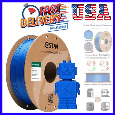 PLA Basic Filament 1.75mm, 3D Printer Filament High Speed PLA for Fast Printi...
